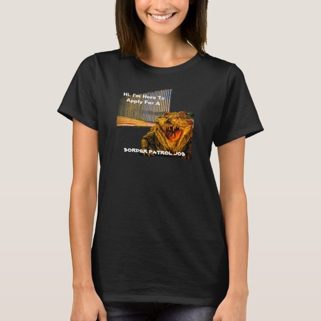 Camiseta del coligador de patrulla fronteriza (Anverso)