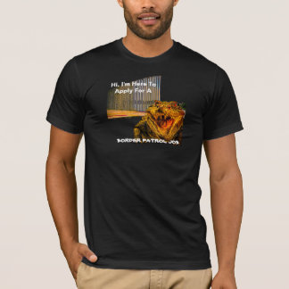 Camiseta del coligador de patrulla fronteriza