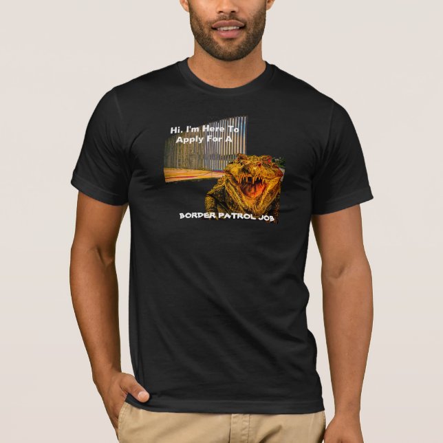 Camiseta del coligador de patrulla fronteriza (Anverso)