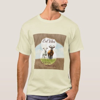 Camiseta del Collage de cabras de Eid Vibes Waterc