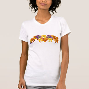 Camiseta del collage del Daylily