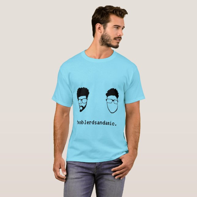 Camiseta del color claro de TBAAM (Anverso completo)