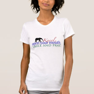 Camiseta del color de la genuflexión WFE
