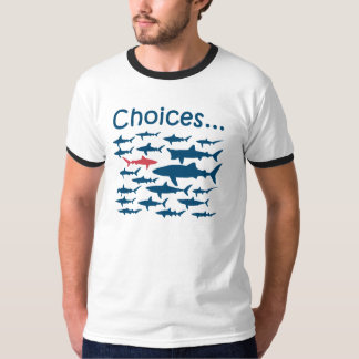 Camiseta del color de lite de las opciones