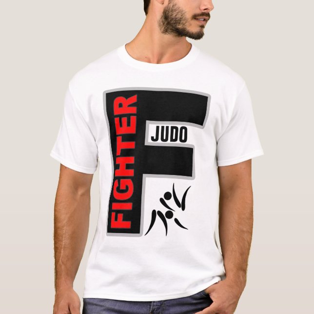 Camiseta del COMBATIENTE de la ÉLITE del JUDO (Anverso)