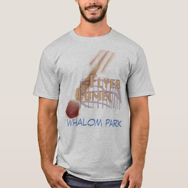 Camiseta del cometa del aviador de Whalom (Anverso)