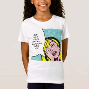 Camiseta del cómic de la estrella de cine
