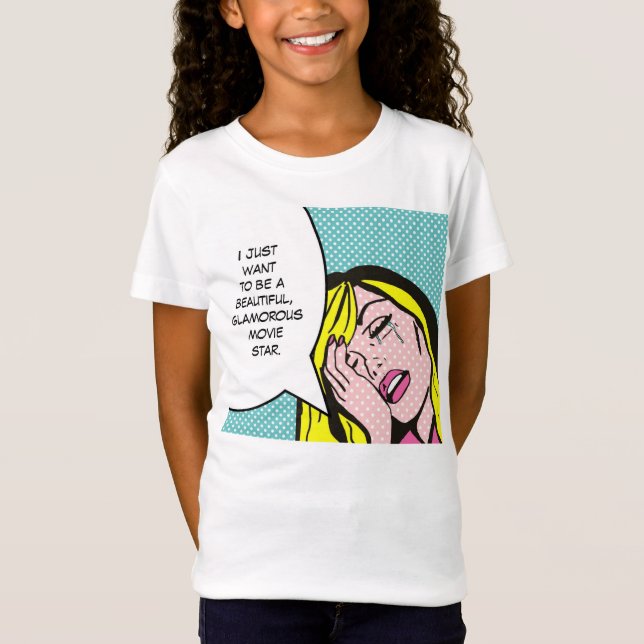 Camiseta del cómic de la estrella de cine (Anverso)