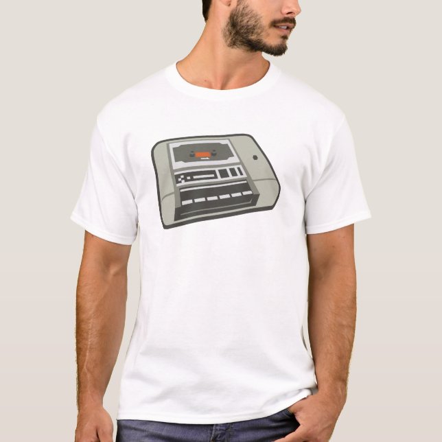 Camiseta del comodoro 64 VIC-20 Datasette (Anverso)