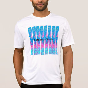 Camiseta del competidor del Deporte-Tek de los