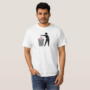 Camiseta del comunismo de la basura