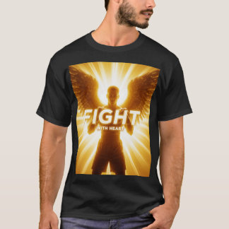 Camiseta del concepto de boxeo espiritual