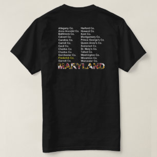 Camiseta del condado de Maryland - Frederick Co.
