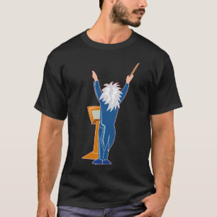 Camiseta del conductor de la música