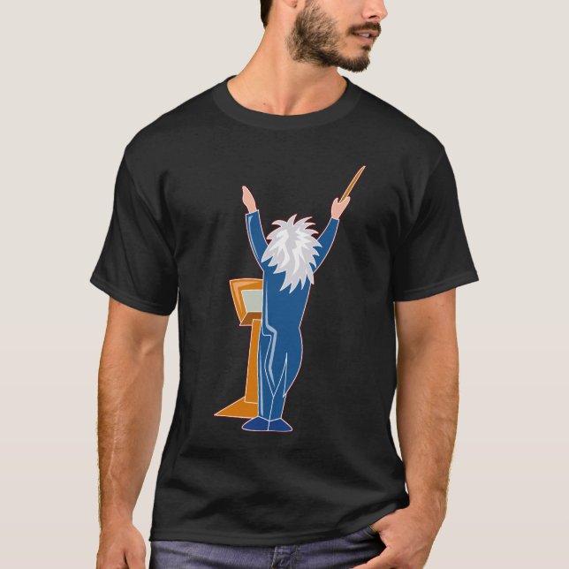 Camiseta del conductor de la música (Anverso)