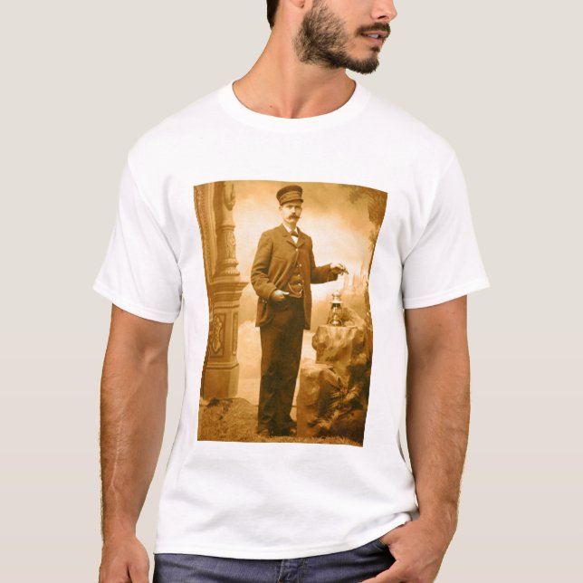 Camiseta del conductor de tren (Anverso)