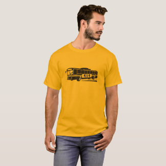 Camiseta del conductor del autobús del distrito