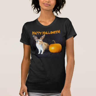 Camiseta del conejito de Halloween