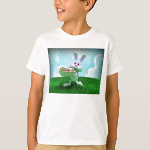 Camiseta del conejito de pascua
