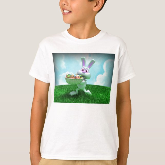 Camiseta del conejito de pascua (Anverso)