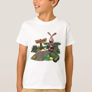Camiseta del conejito de pascua