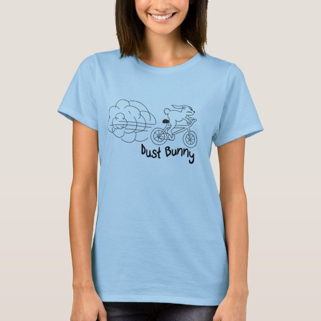 Camiseta del conejito del polvo (Anverso)
