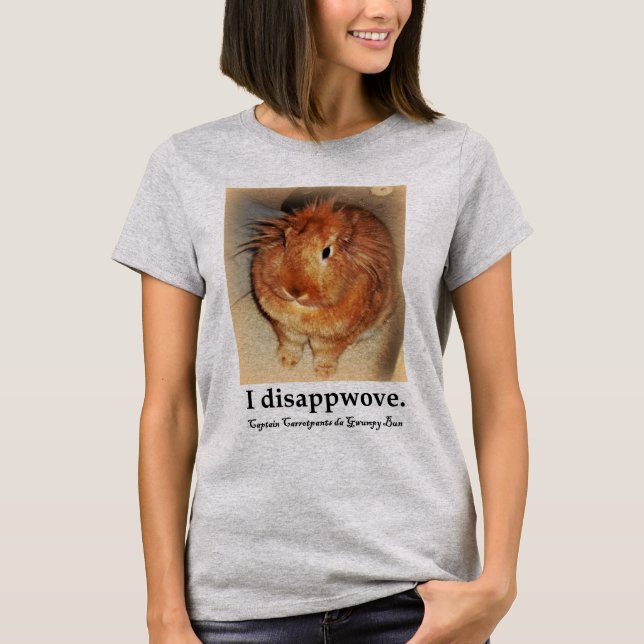 Camiseta del conejo de conejito de capitán (Anverso)