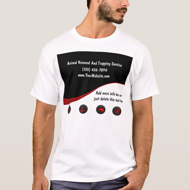 Camiseta del control de parásito (Anverso)