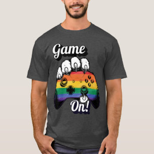 Camiseta del Controlador de la Pata de Tigre LGBT 