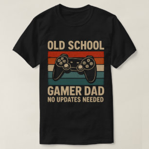 Camiseta del controlador retro Old School Gamer Da