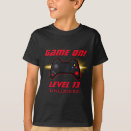 Camiseta del controlador rojo del partido de cumpl