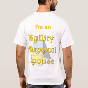 Camiseta del cónyuge v2 de la ayuda de la agilida