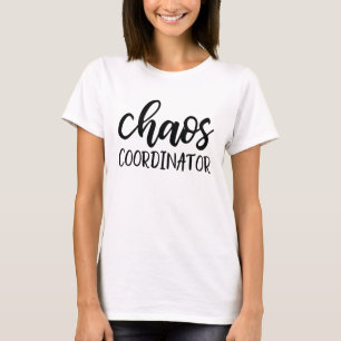 Camiseta del coordinador del caos