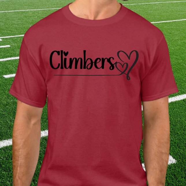 Camiseta del corazón de escaladores (Subido por el creador)