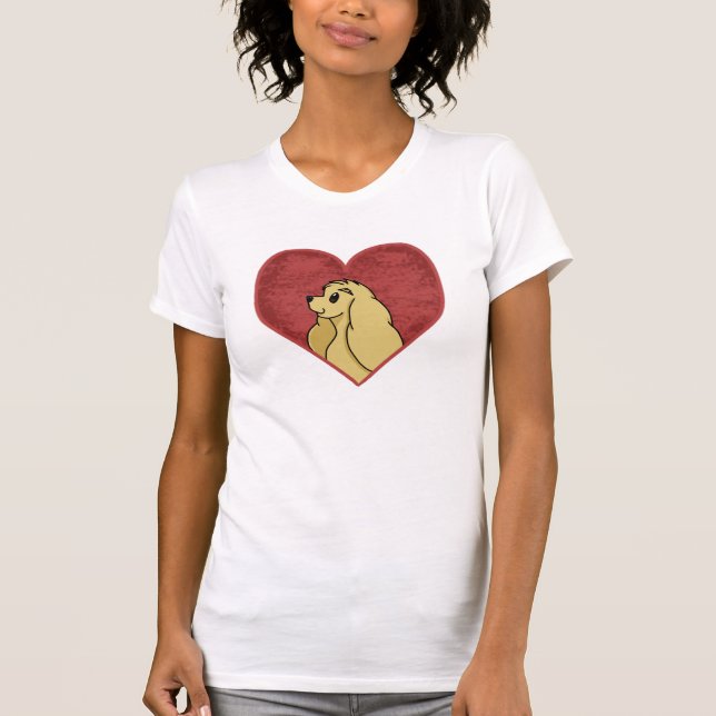 Camiseta del corazón de la galleta (Anverso)