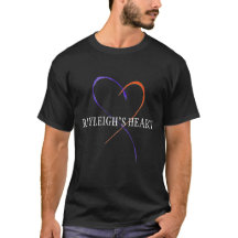 Camiseta del corazón de Rayleigh