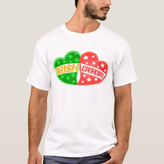 Camiseta del corazón del día de St Patrick