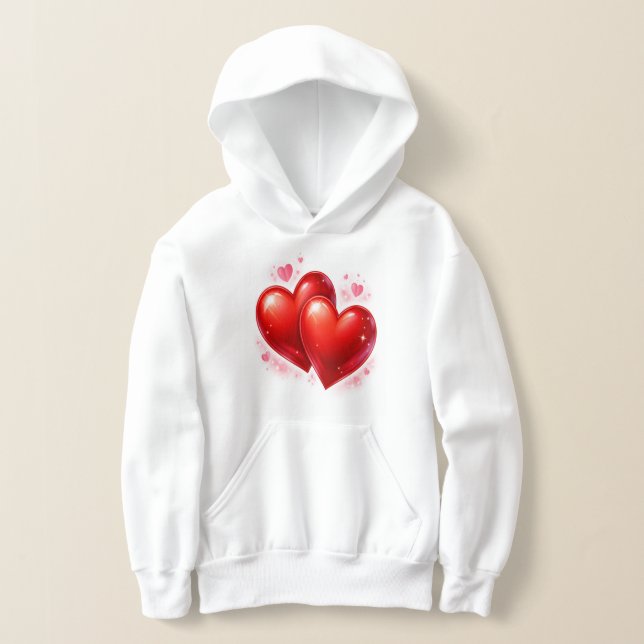 Camiseta del Corazón para Niños, Moda de Niñas  (Distribución )