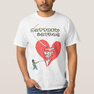 Camiseta del corazón quebrado de Matthew Gaydos