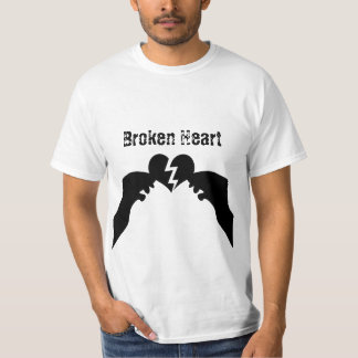 Camiseta del corazón roto