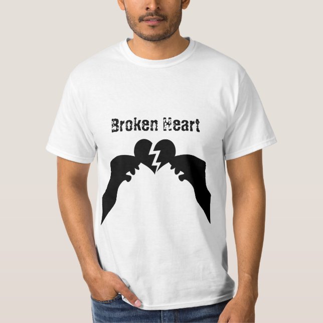 Camiseta del corazón roto (Anverso)