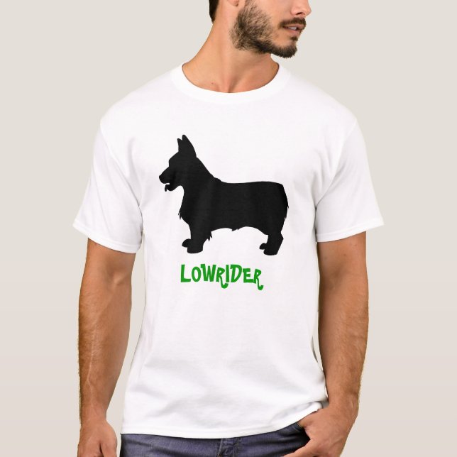 Camiseta del Corgi del "Lowrider" (Anverso)