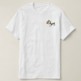 Camiseta del Corgi del orgullo gay