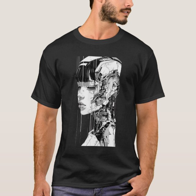 Camiseta del corredor de la hoja Cyberpunk replica (Anverso)