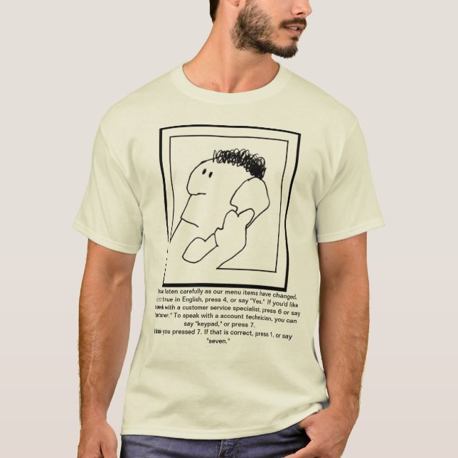 Camiseta del correo de voz (Anverso)