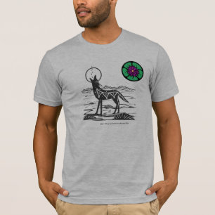 Camiseta del coyote del Peyote