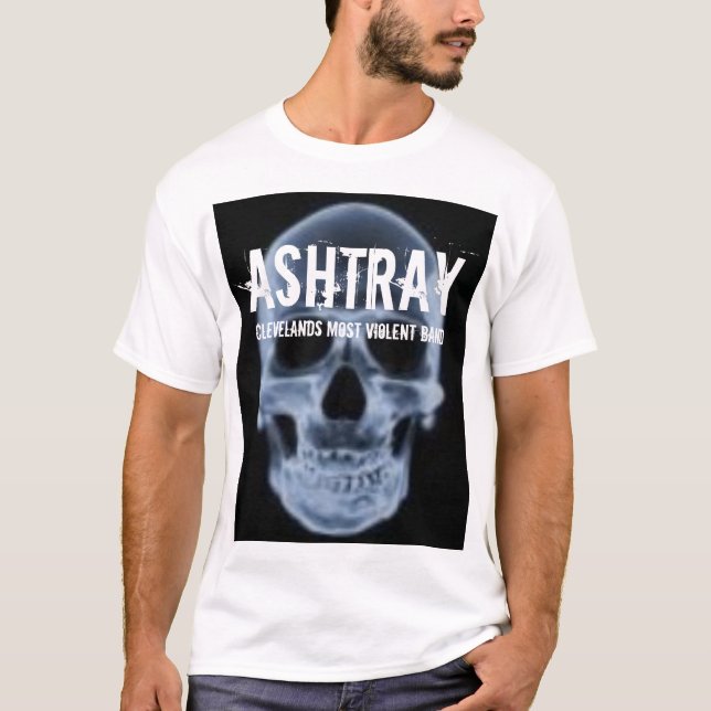 Camiseta del "cráneo azul" del CENICERO (Anverso)