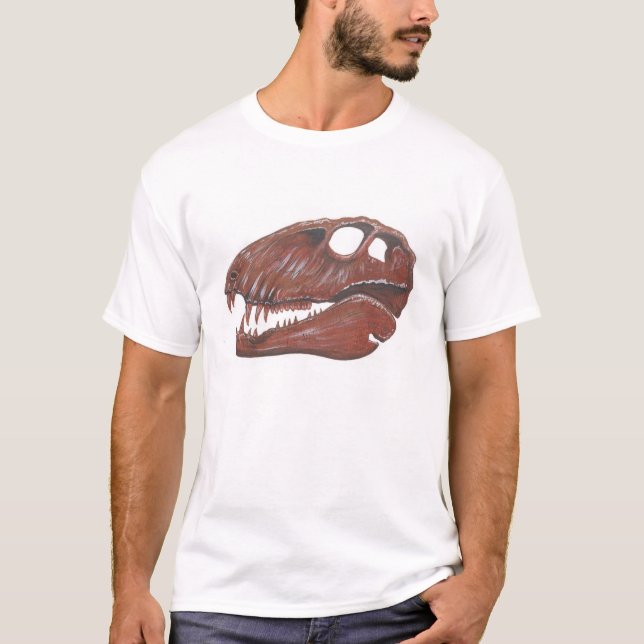 Camiseta del cráneo de Dimetrodon (Anverso)