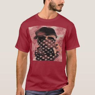 Camiseta del cráneo de Gangsta Hip Hop