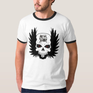 Camiseta del cráneo de RockStar
